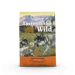 Taste of the Wild High Prairie Puppy Ração sem Cereais para Cachorros  Búfalo e Veado